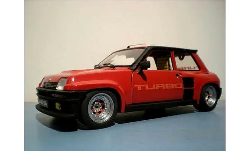 Renault 5 Turbo 1/18 Universal Hobbies rojo jantes gotti 073r coche miniatura