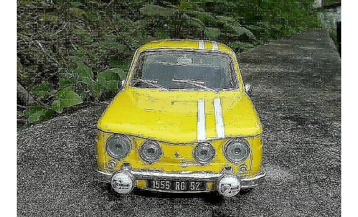 Renault 8 Gordini 1/18 Solido rallye monte-carlo 1969 coche miniatura