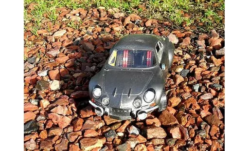 Alpine A110 1300 s bv4 1/18 Burago 1800 gris coche miniatura
