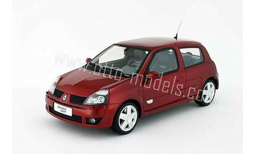 Renault Clio 2 RS 1/18 Ottomobile phase rojo lucifer 2001 coche miniatura