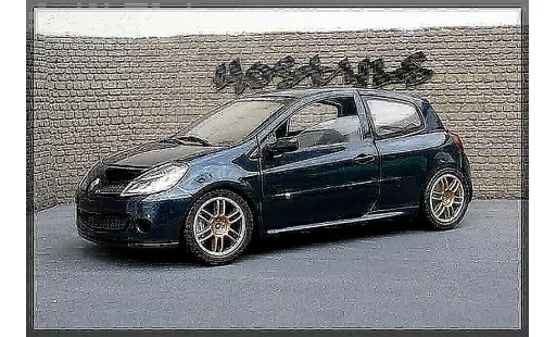 Renault Clio 3 RS 1/18 Solido williams coche miniatura
