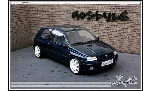 Renault Clio Williams 1/18 Ottomobile jantes groupe a blanco coche miniatura