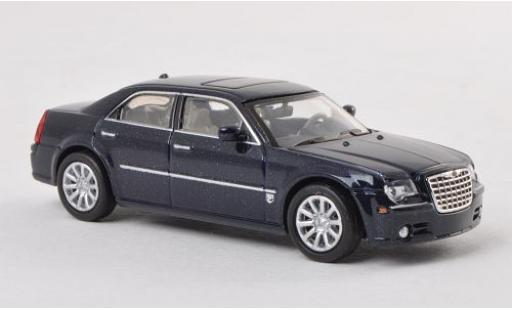 Chrysler 300C 1/87 Ricko SRT8 metalico azul coche miniatura
