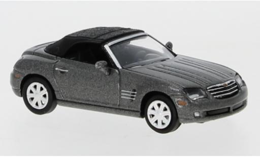 Chrysler Crossfire 1/87 Ricko Roadster metalico gris Verdeck fermé coche miniatura