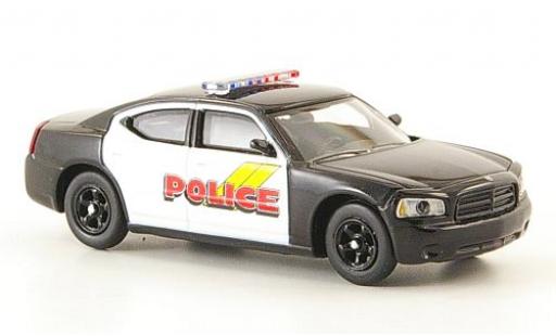 Coche miniatura Dodge Charger 1/87 Ricko negro/blanco Police Polizei (USA) ohne Vitrine Dodge Charger 1/87 Ricko negro/blanco Police Polizei (USA) ohne Vitrine coche miniatura