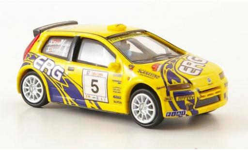 Coche miniatura Fiat Punto 1/87 Ricko Rally No.5 ERG Targa Florio 2003 Andreucci/Andreussi Fiat Punto 1/87 Ricko Rally No.5 ERG Targa Florio 2003 Andreucci/Andreussi coche miniatura