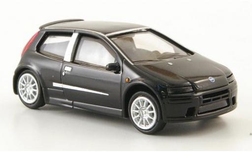 Fiat Punto 1/87 Ricko negro 2003 coche miniatura