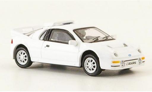 Ford RS 200 1/87 Ricko blanco 1986 coche miniatura
