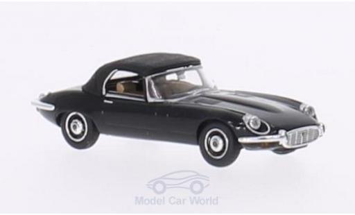 Coche miniatura Jaguar E-Type 1/87 Ricko Roadster negro 1971 Verdeck geschlossen ohne Vitrine Jaguar E-Type 1/87 Ricko Roadster negro 1971 Verdeck geschlossen ohne Vitrine coche miniatura
