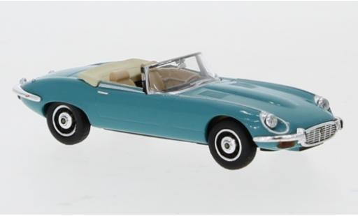 Coche miniatura Jaguar E-Type 1/87 Ricko Roadster türkis Verdeck ouvert Jaguar E-Type 1/87 Ricko Roadster türkis Verdeck ouvert coche miniatura