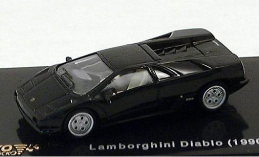 Coche miniatura Lamborghini Diablo 1/87 Ricko negro 1990 Lamborghini Diablo 1/87 Ricko negro 1990 coche miniatura