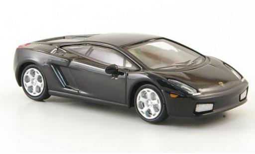 Coche miniatura Lamborghini Gallardo 1/87 Ricko negro 2004 Lamborghini Gallardo 1/87 Ricko negro 2004 coche miniatura