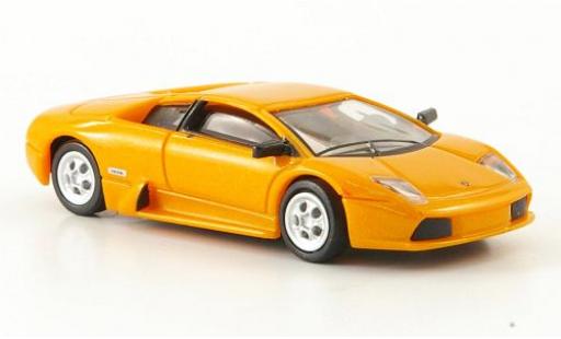Lamborghini Murcielago 1/87 Ricko metalico naranja 2001 coche miniatura
