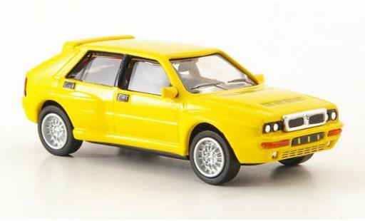 Coche miniatura Lancia Delta 1/87 Ricko HF Integrale Evo 2 amarillo 1992 Lancia Delta 1/87 Ricko HF Integrale Evo 2 amarillo 1992 coche miniatura