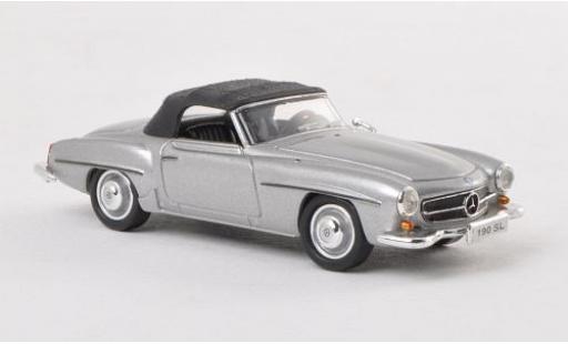 Coche miniatura Mercedes 190 1/87 Ricko SL (W121 BII) gris Mercedes 190 1/87 Ricko SL (W121 BII) gris coche miniatura