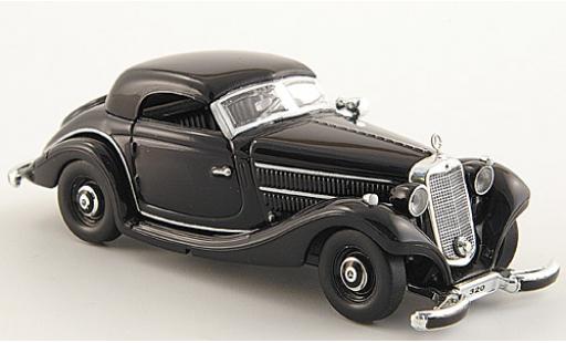 Mercedes 320 1/87 Ricko n (W142) negro coche miniatura