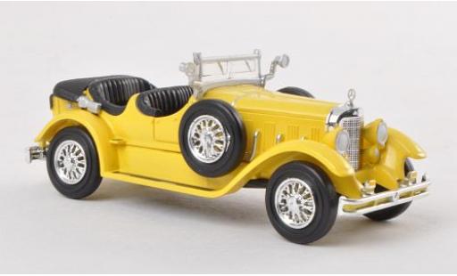 Mercedes Classe S 1/87 Ricko 630K amarillo 1927 coche miniatura