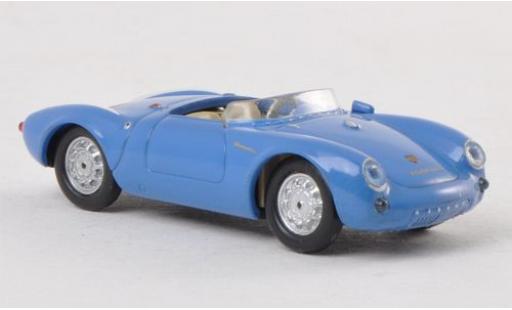 Coche miniatura Porsche 550 1/87 Ricko Spyder azul 1953 Porsche 550 1/87 Ricko Spyder azul 1953 coche miniatura