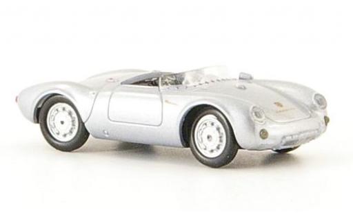 Coche miniatura Porsche 550 1/87 Ricko Spyder gris 1953 Porsche 550 1/87 Ricko Spyder gris 1953 coche miniatura