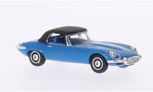 Coche miniatura Jaguar E-Type 1/87 Ricko Roadster azul Jaguar E-Type 1/87 Ricko Roadster azul coche miniatura
