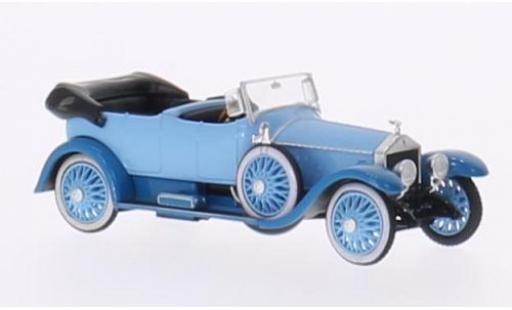 Coche miniatura Rolls Royce Silver Ghost 1/87 Ricko azul/azul RHD Verdeck geöffnet ohne Vitrine Rolls Royce Silver Ghost 1/87 Ricko azul/azul RHD Verdeck geöffnet ohne Vitrine coche miniatura