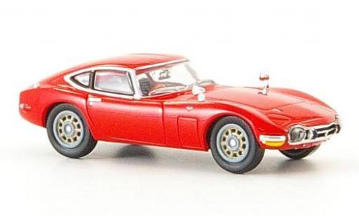 Toyota 2000 GT 1/87 Ricko rojo coche miniatura