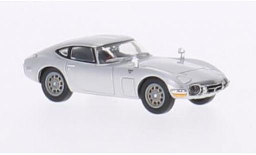 Coche miniatura Toyota 2000 GT 1/87 Ricko gris RHD Toyota 2000 GT 1/87 Ricko gris RHD coche miniatura