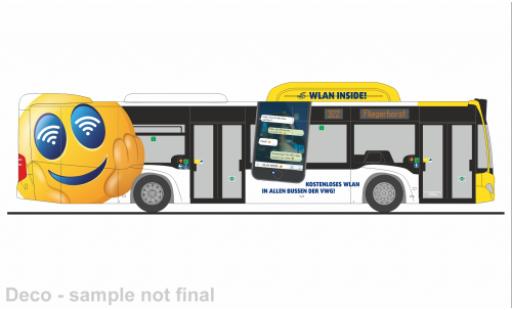 Coche miniatura Mercedes Citaro 1/87 Rietze 2015 VWG Oldenburg 1:87 Mercedes Citaro 1/87 Rietze 2015 VWG Oldenburg 1:87 coche miniatura