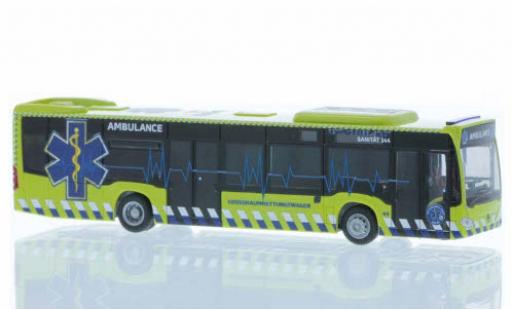 Mercedes Citaro 1/87 Rietze Ambulance GRTW Basel (CH) 2015 coche miniatura