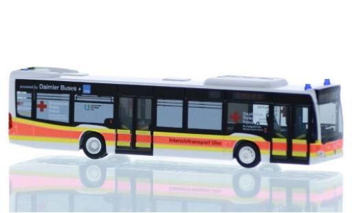 Mercedes Citaro 1/87 Rietze DRK Ulm - Intensivtransport 2015 coche miniatura