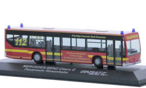 Mercedes Citaro 1/87 Rietze Feuerwehr Rosenheim MTW coche miniatura