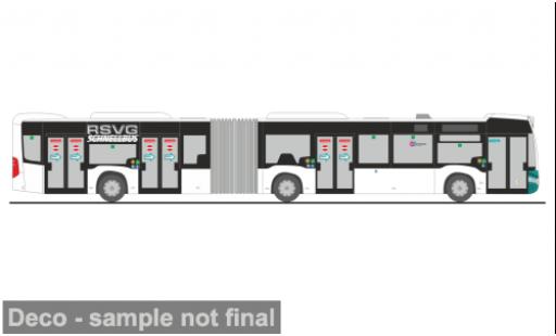 Coche miniatura Mercedes Citaro 1/87 Rietze G 2012 RSVG Troisdorf 1:87 Mercedes Citaro 1/87 Rietze G 2012 RSVG Troisdorf 1:87 coche miniatura