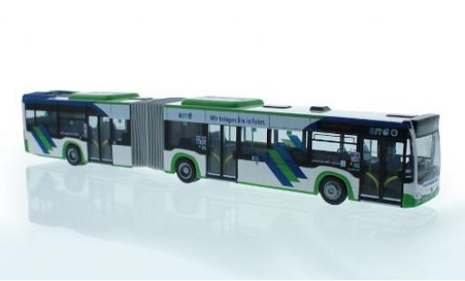 Mercedes Citaro 1/87 Rietze G Hybrid Hagener Straßenbahn 2015 coche miniatura