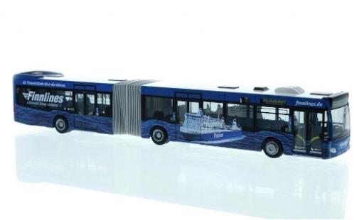 Mercedes Citaro 1/87 Rietze G Stadtverkehr Lübeck - Finnlines 2015 coche miniatura