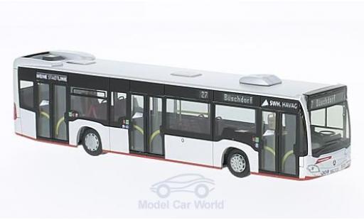 Coche miniatura Mercedes Citaro 1/87 Rietze HAVAG - Genscher Bus Halle 2015 Mercedes Citaro 1/87 Rietze HAVAG - Genscher Bus Halle 2015 coche miniatura