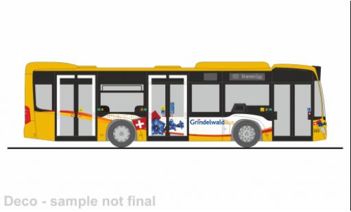 Coche miniatura Mercedes Citaro 1/87 Rietze K 2012 Grindelwald (CH) 1:87 Mercedes Citaro 1/87 Rietze K 2012 Grindelwald (CH) 1:87 coche miniatura