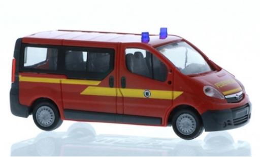 Coche miniatura Opel Vivaro 1/87 Rietze Feuerwehr Dresden - Weixdorf Opel Vivaro 1/87 Rietze Feuerwehr Dresden - Weixdorf coche miniatura