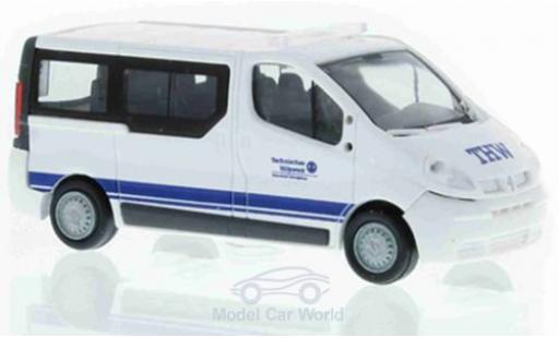 Renault Trafic 1/87 Rietze THW OV Ludwigsburg coche miniatura