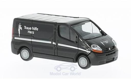 Renault Trafic 1/87 Rietze Trauerhilfe Herz - Filmwagen ohne Vitrine coche miniatura