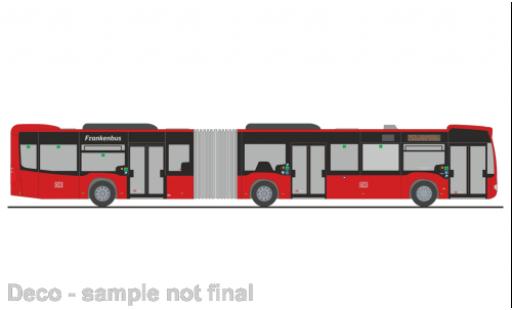 Coche miniatura Mercedes Citaro 1/87 Rietze G DB - Frankenbus 2012 Mercedes Citaro 1/87 Rietze G DB - Frankenbus 2012 coche miniatura