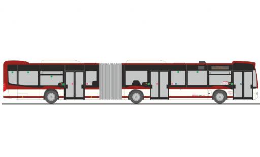 Mercedes Citaro 1/87 Rietze G EVAG Erfurt 2012 coche miniatura