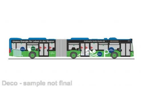 Coche miniatura Mercedes Citaro 1/87 Rietze G Stadtwerke Baden-Baden 2015 Mercedes Citaro 1/87 Rietze G Stadtwerke Baden-Baden 2015 coche miniatura