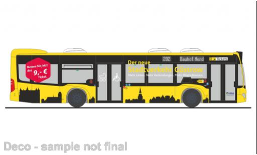 Coche miniatura Mercedes Citaro 1/87 Rietze Rebus Rostock 2015 Mercedes Citaro 1/87 Rietze Rebus Rostock 2015 coche miniatura