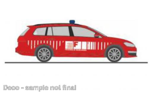 Coche miniatura Volkswagen Golf 1/87 Rietze VII Variant pompiers Waiblingen Volkswagen Golf 1/87 Rietze VII Variant pompiers Waiblingen coche miniatura