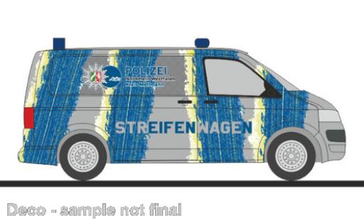 Coche miniatura Volkswagen T5 1/87 Rietze Streifenwagen police NRW 2010 Volkswagen T5 1/87 Rietze Streifenwagen police NRW 2010 coche miniatura
