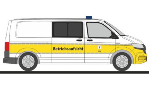 Volkswagen T6 1/87 Rietze .1 bus BVG Betriebsaufsicht coche miniatura