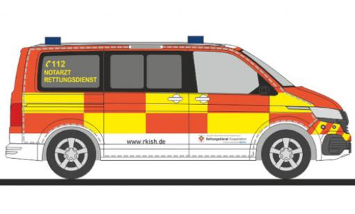 Volkswagen T6 1/87 Rietze .1 bus RKiSH Bad Segeberg coche miniatura