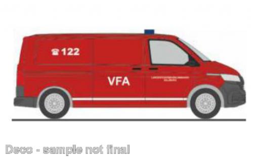 Volkswagen T6 1/87 Rietze .1 fourgon Landesfeuerwehrkommando Salzburg (AT) coche miniatura