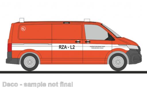 Volkswagen T6 1/87 Rietze .1 Hasici (CZ) coche miniatura