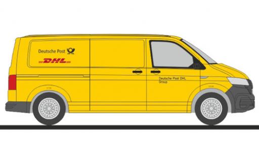 Volkswagen T6 1/87 Rietze .1 LR fourgon Allemand Post DHL coche miniatura